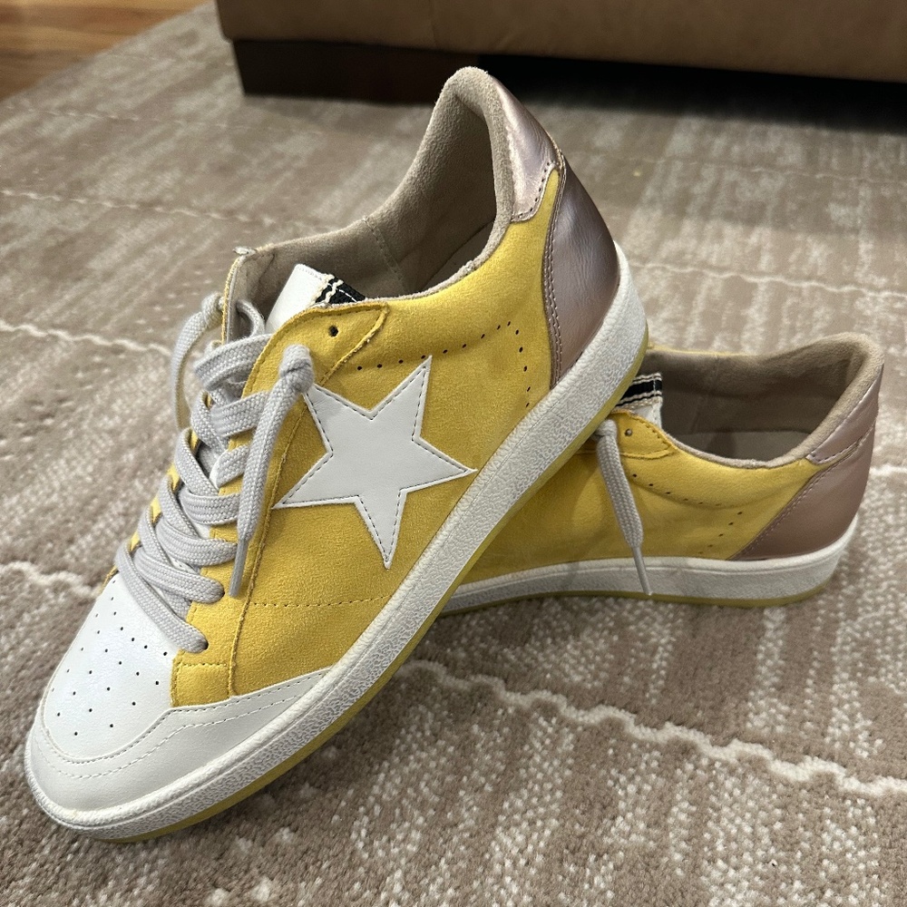 ShuShop Yellow Sneakers